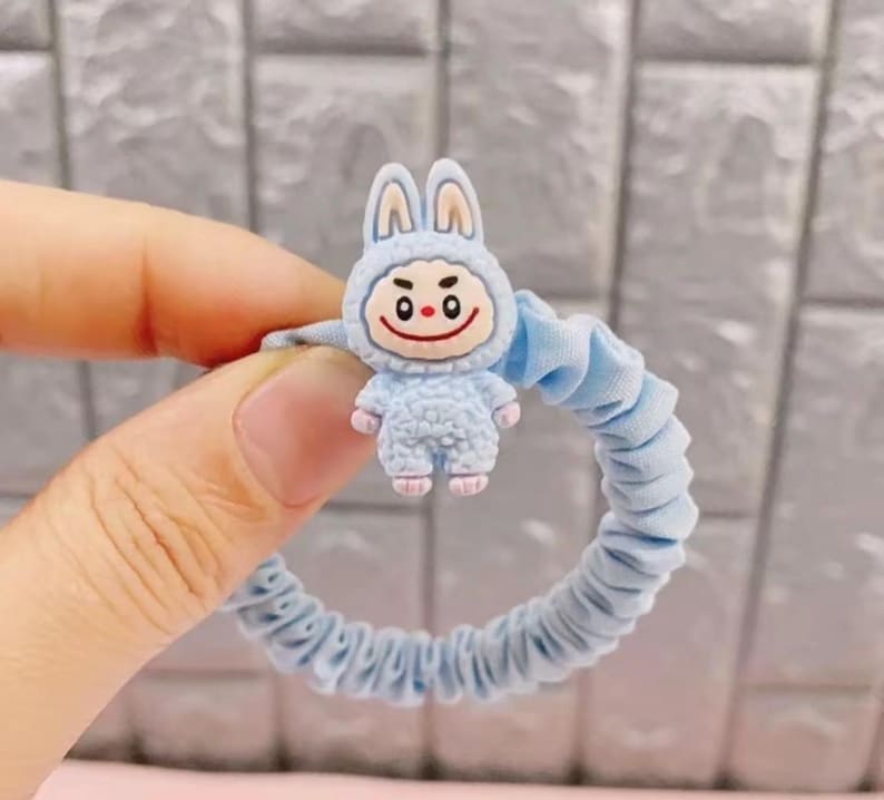Labubu Hairbands Hair Tie's Excellent Quality Set Including All 5 Colours Perfect For Back To School