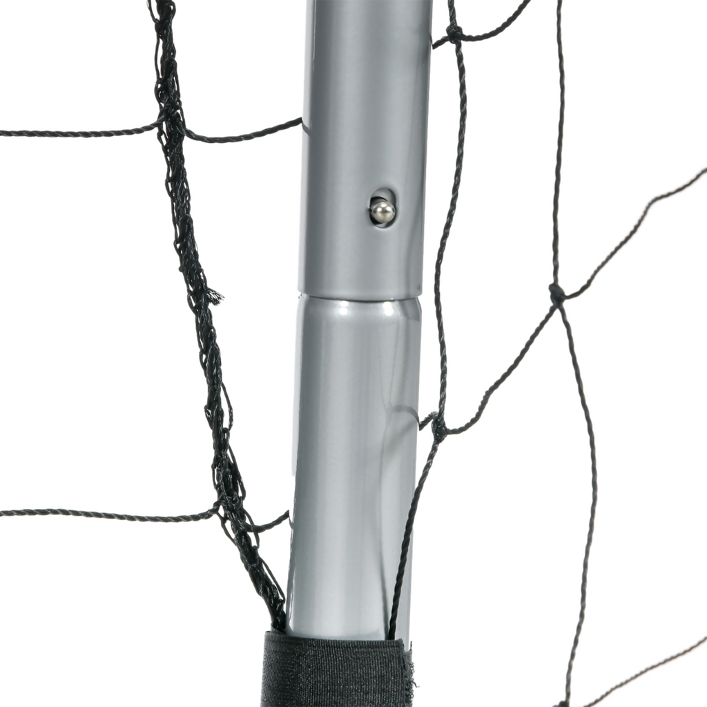 SPORTNOW 8ft x 5ft Football Goal, Simple Set Up Football Training Net