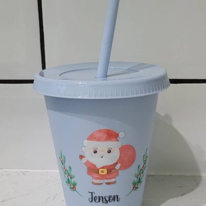Personalised Christmas Children's Cup, Kids Xmas Cup, Personalised Kids Christmas Cup, Stocking Filler for Kids, Christmas Eve Box Fillers