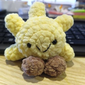 Tiny sun friend plushie