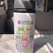 Labubu water bottle | Labubu | with name | aluminium water bottle | child’s water bottle. Labubu bottle. Bottle with straw