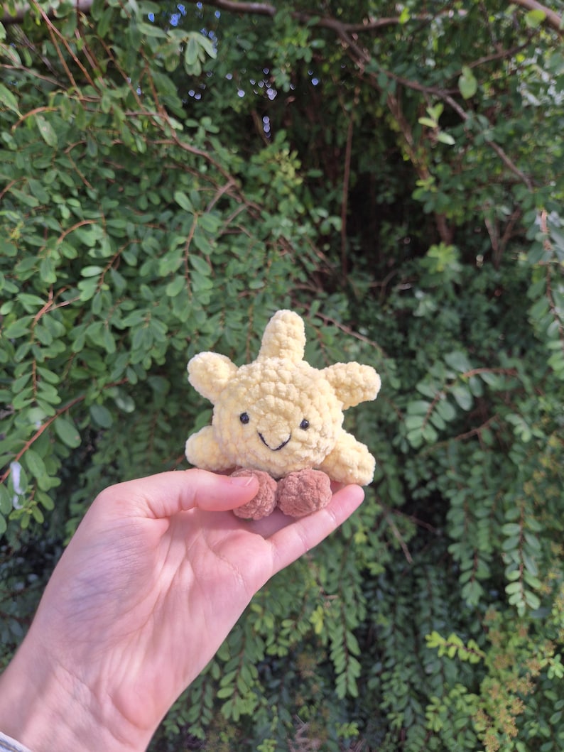 Tiny sun friend plushie