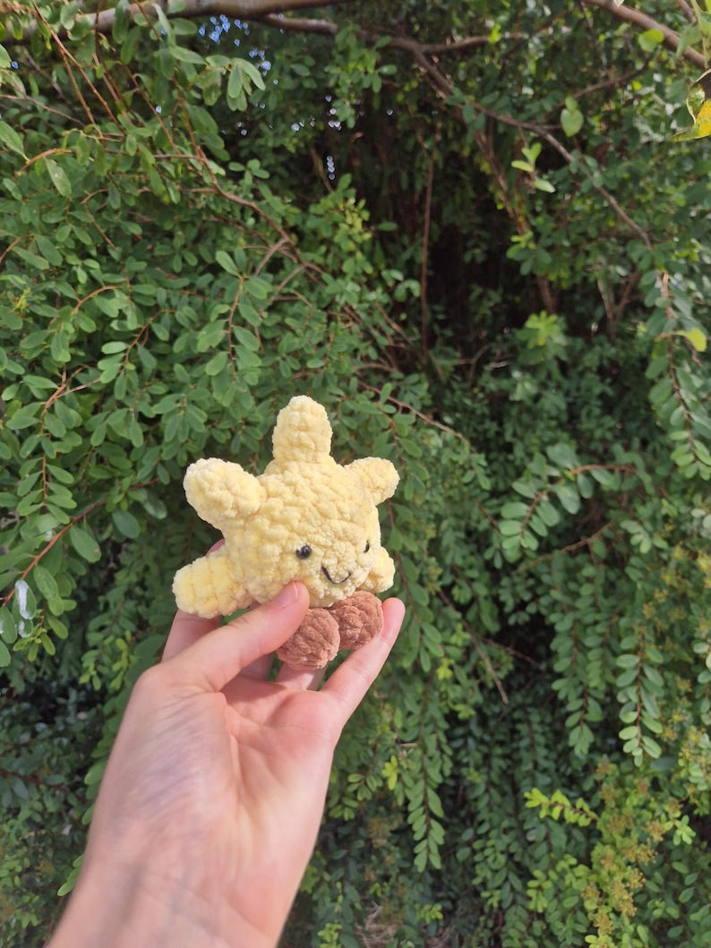Tiny sun friend plushie