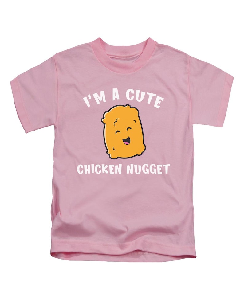 I'm A Cute Chicken Nugget Kids T-Shirt Cute Childrens Tee Top New