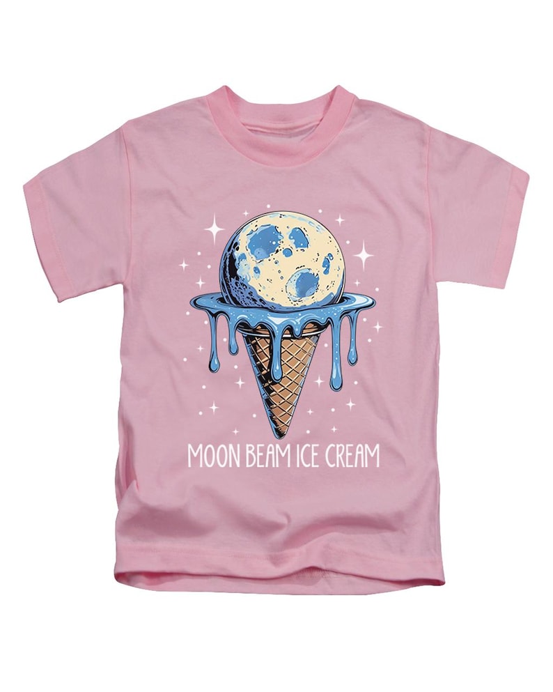 Moon Beam Ice Cream Benson Boone Kids T-Shirt Cute Childrens Top New