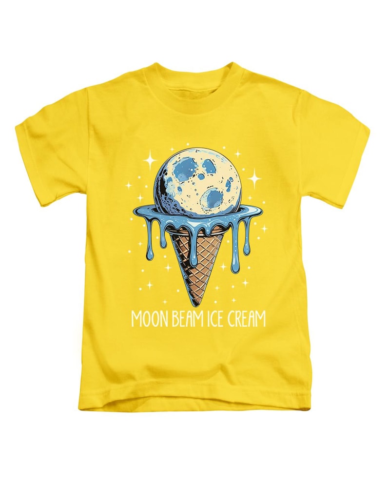 Moon Beam Ice Cream Benson Boone Kids T-Shirt Cute Childrens Top New