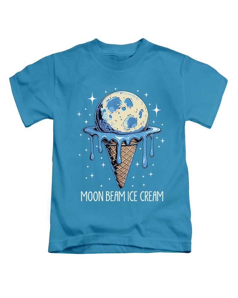 Moon Beam Ice Cream Benson Boone Kids T-Shirt Cute Childrens Top New