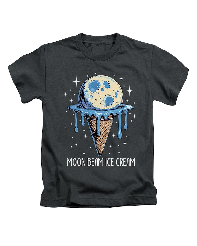 Moon Beam Ice Cream Benson Boone Kids T-Shirt Cute Childrens Top New
