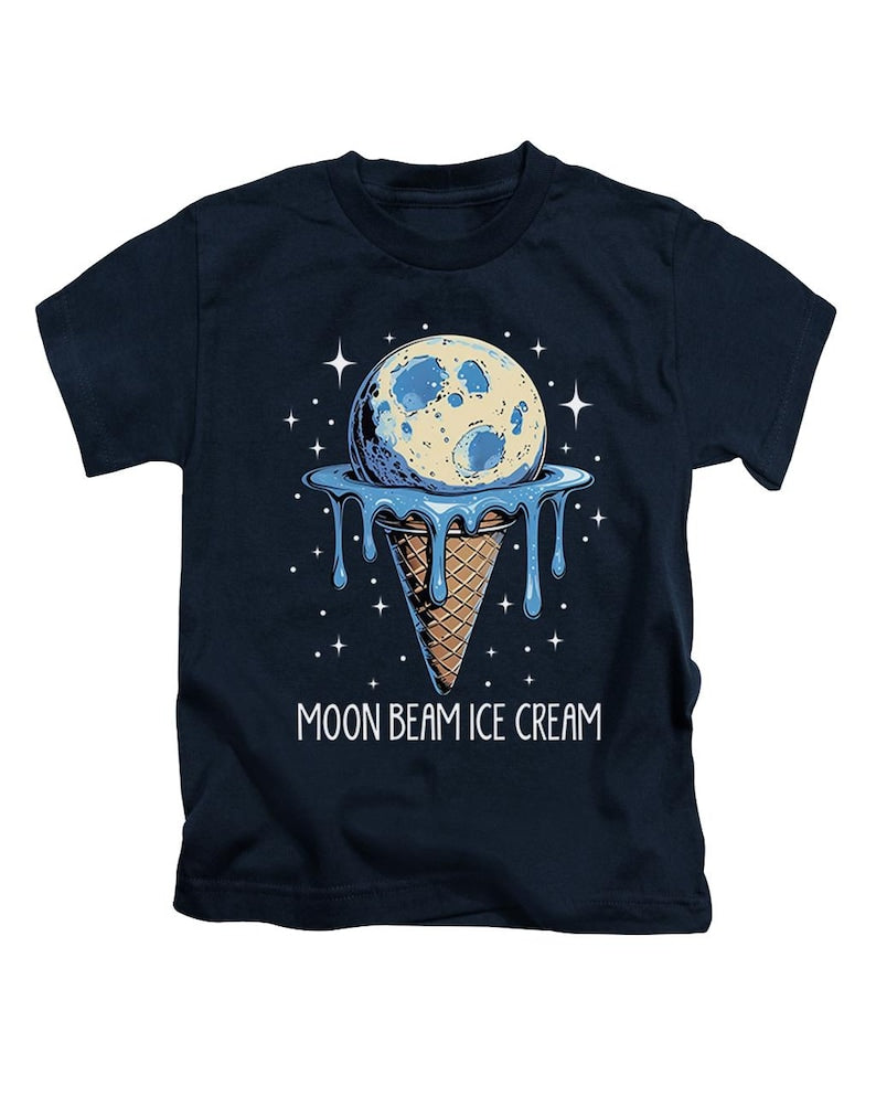 Moon Beam Ice Cream Benson Boone Kids T-Shirt Cute Childrens Top New