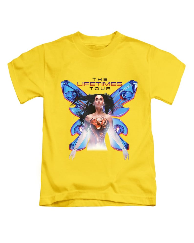The Lifetimes Tour Kids T-Shirt Childrens Katy Perry Tee Top New