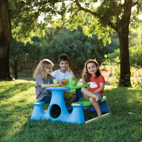 VidaXL Picnic Bench for Children 89.5x84.5x48 cm Polypropylene