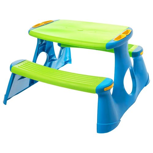VidaXL Picnic Bench for Children 89.5x84.5x48 cm Polypropylene